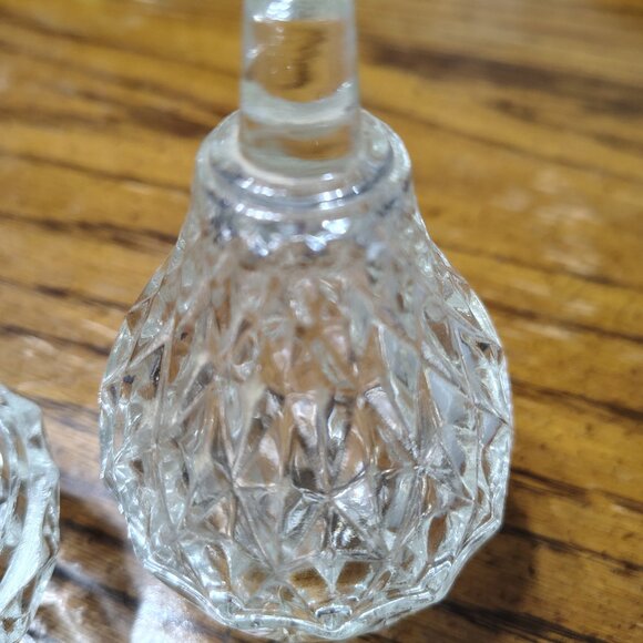 Two Pear Shaped Crystal Box with Lid - Picture 8 of 10